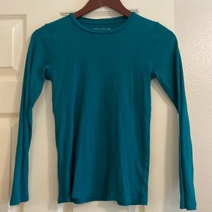 Ann Taylor Green Top